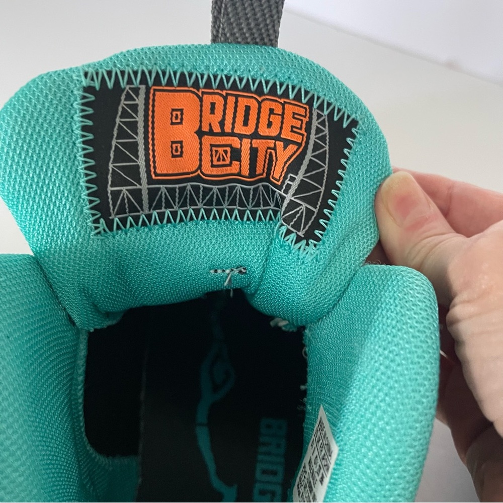 *SOLD*Adidas Crazy 8 Kobe Bryant Grey Teal Black Sneaker Shoe Sz 9.5 - Picture 8 of 12